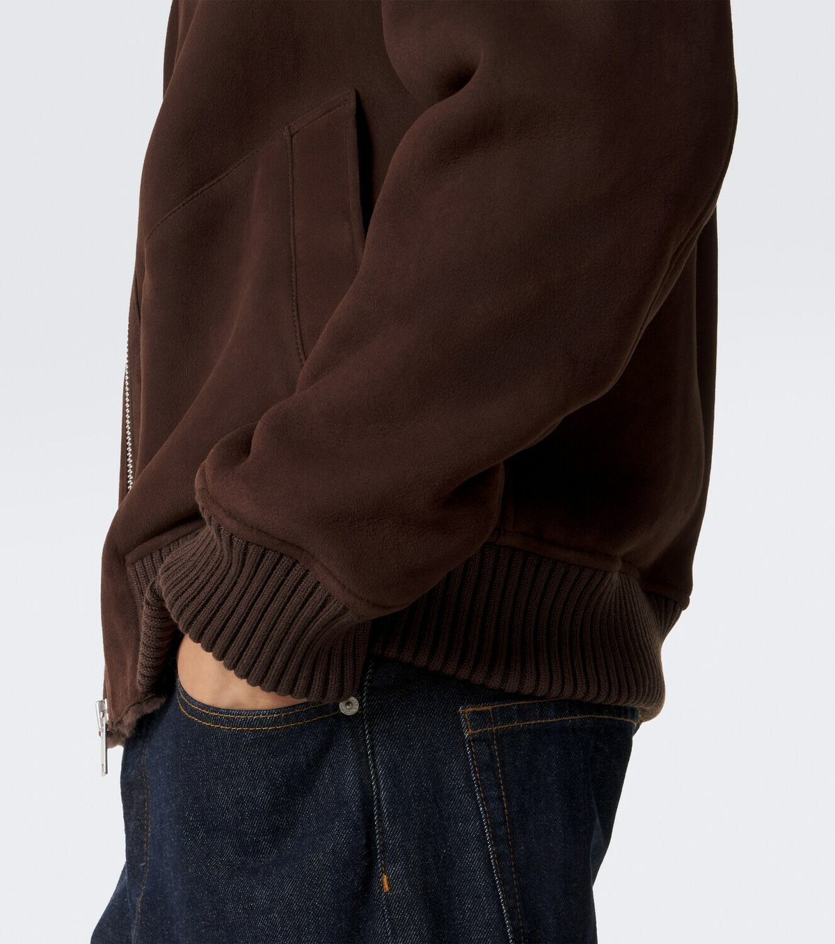Arma Arek suede blouson jacket