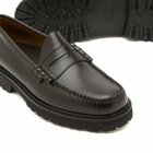 Bass Weejuns Men's Larson 90s Loafer in Chocolate Leather