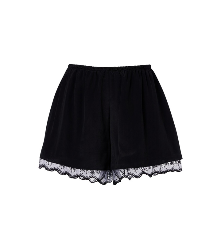 Photo: Simone Rocha Lace-trimmed shorts