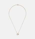 Yvonne Léon Koala 18kt gold necklace with diamonds and enamel