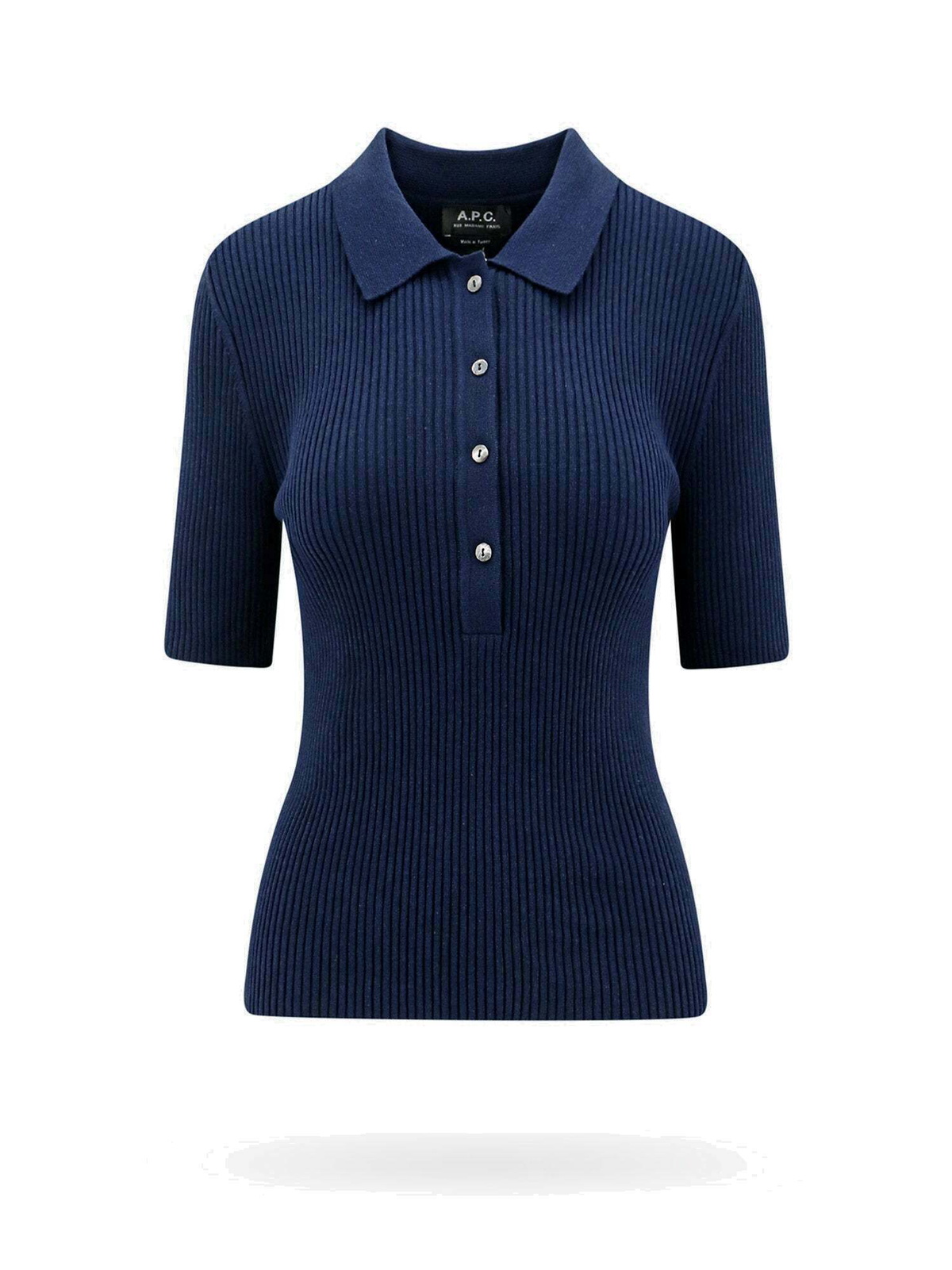 Apc Polo Shirt Blue Womens A.P.C.