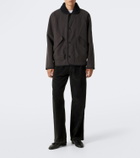 The Row Tobias cotton-blend jacket