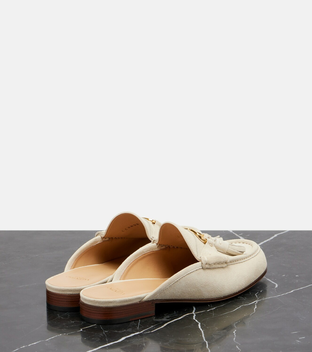 Valentino Garavani VLogo suede loafers