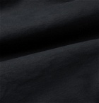 ACNE STUDIOS - Franklin Oversized Logo-Print Fleece-Back Cotton-Jersey Hoodie - Black