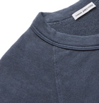 JAMES PERSE - Loopback Supima Cotton-Jersey Sweatshirt - Blue