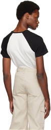 Maisie Wilen Black & White Slinky T-Shirt
