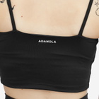 Adanola Women's Ultimate Tank Bra Top in Black