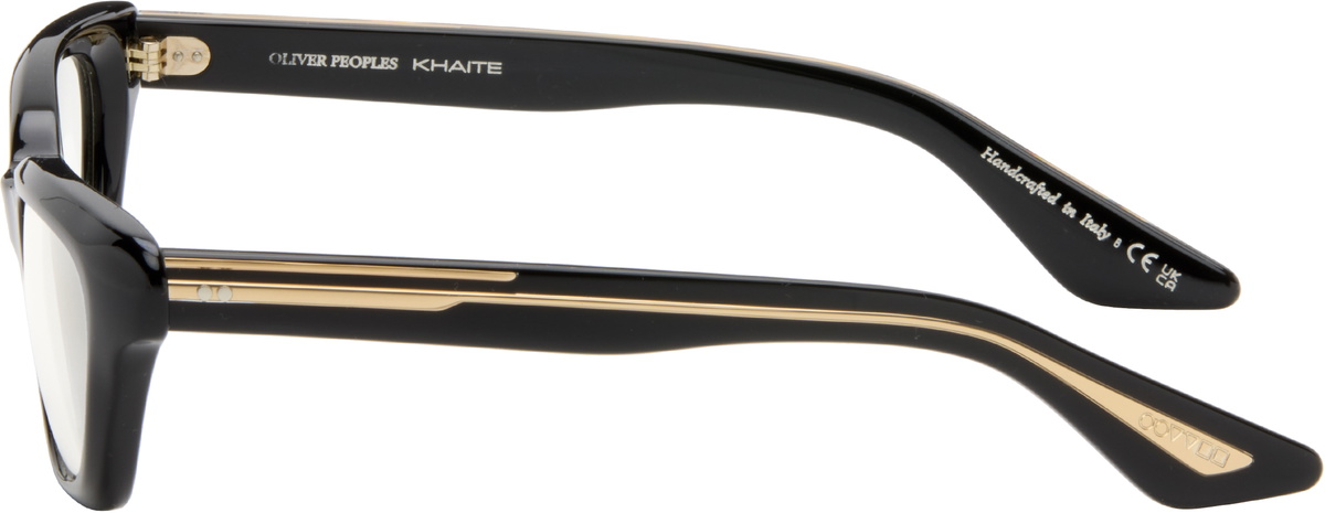 KHAITE Black Oliver Peoples Edition 1983C Blue Light Glasses