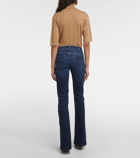 7 For All Mankind Midrise bootcut jeans