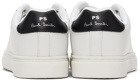 PS by Paul Smith White & Multicolor Rex Low Sneakers