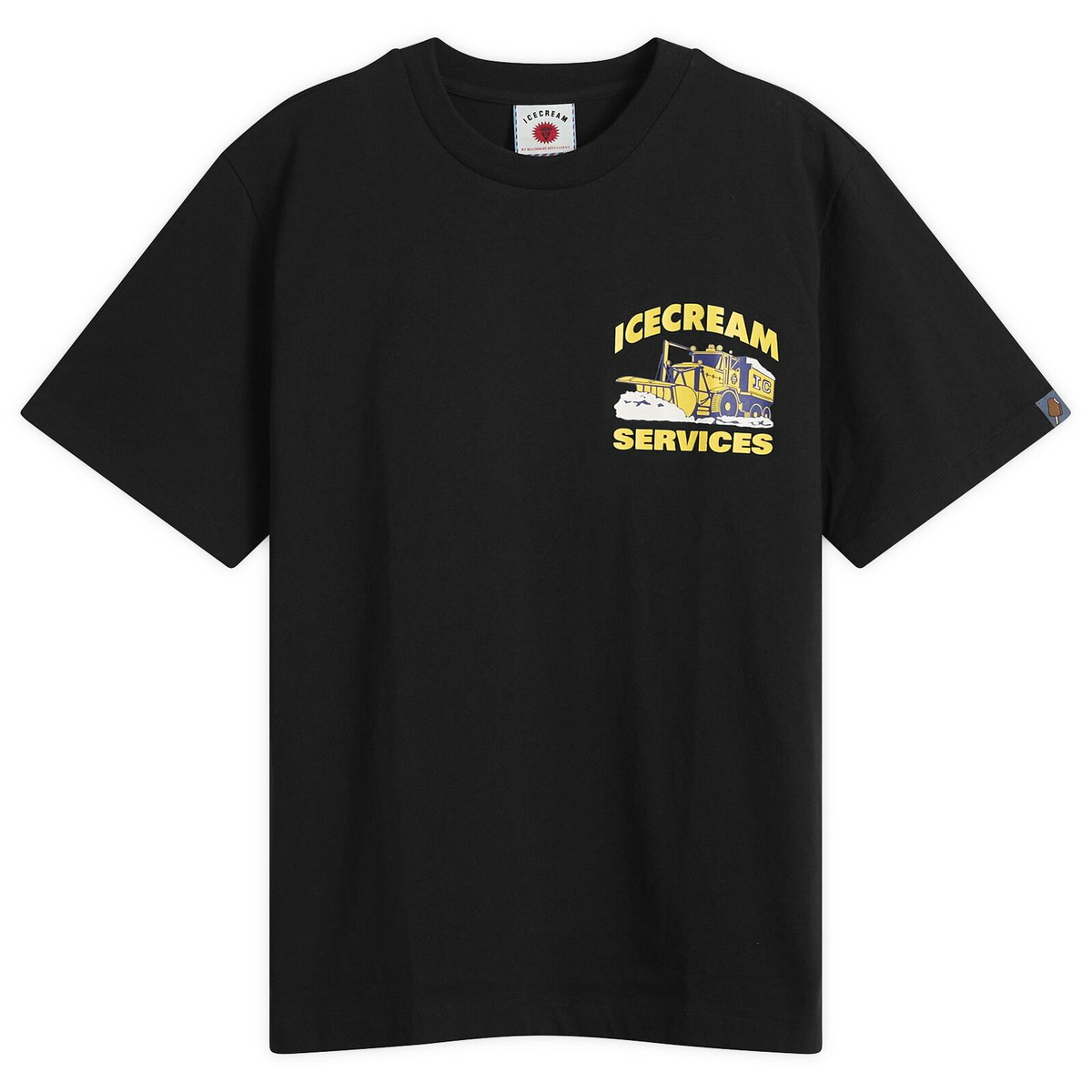 ICECREAM Men's IC Services T-Shirt in Black