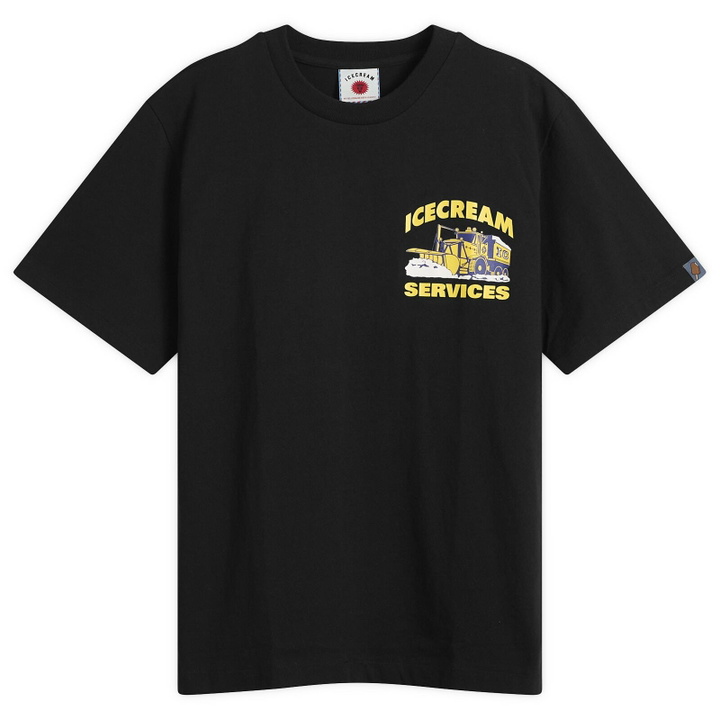 Photo: ICECREAM Men's IC Services T-Shirt in Black