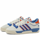 Adidas Rivalry Low 86 Sneakers in White Tint/Team Royal Blue