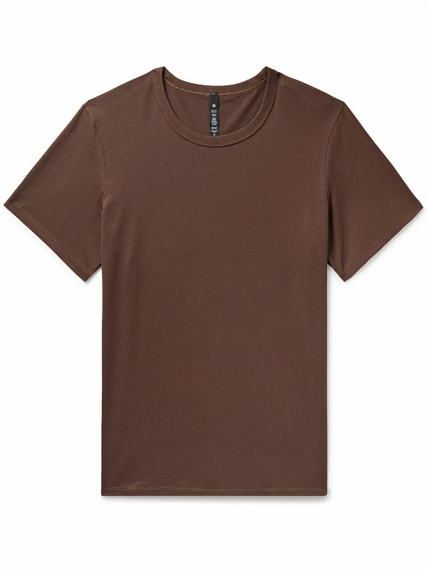 Photo: Lululemon - The Fundamental T Stretch-Jersey T-Shirt - Brown