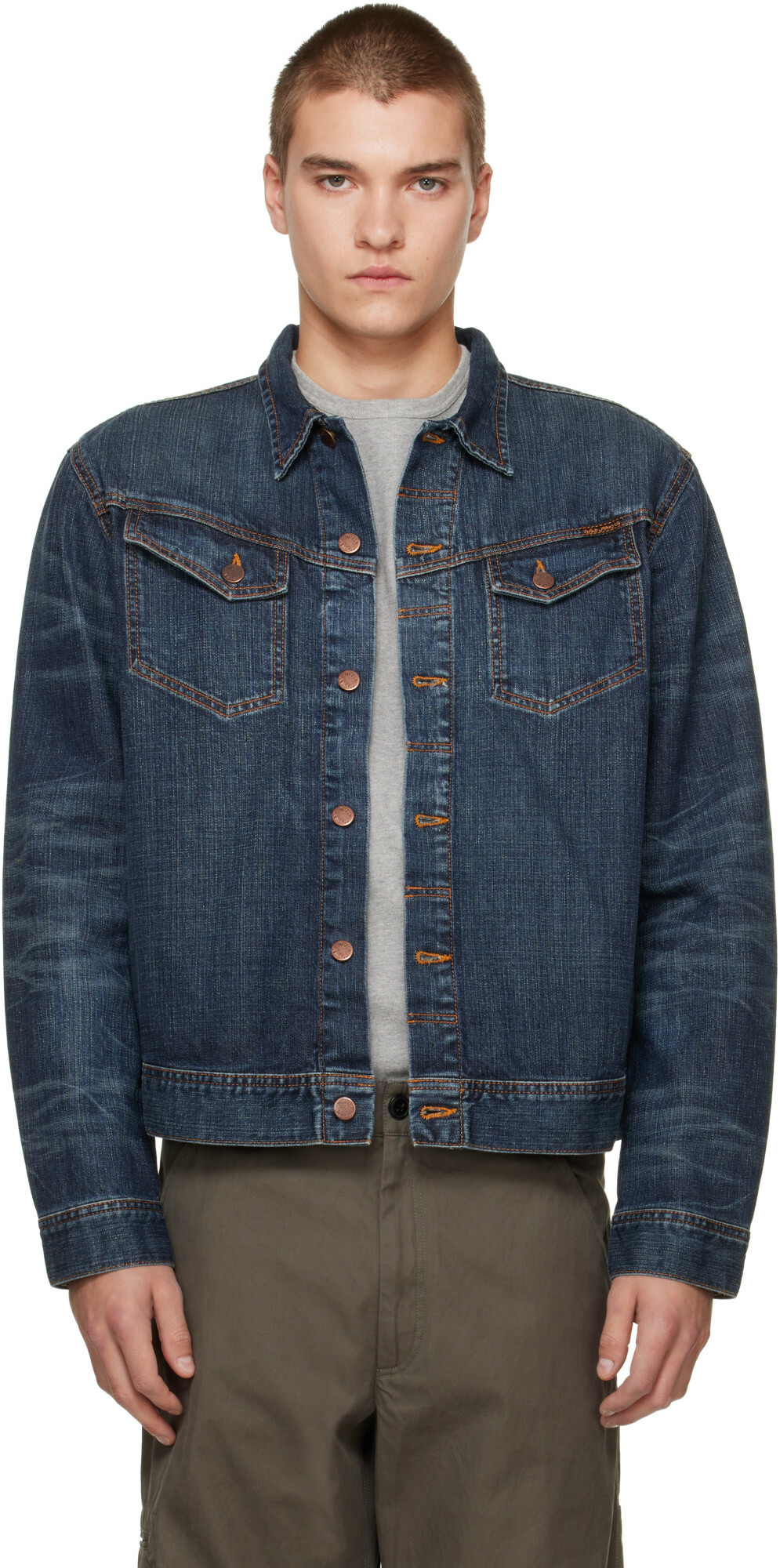 Nudie Jeans Blue Conny Denim Jacket