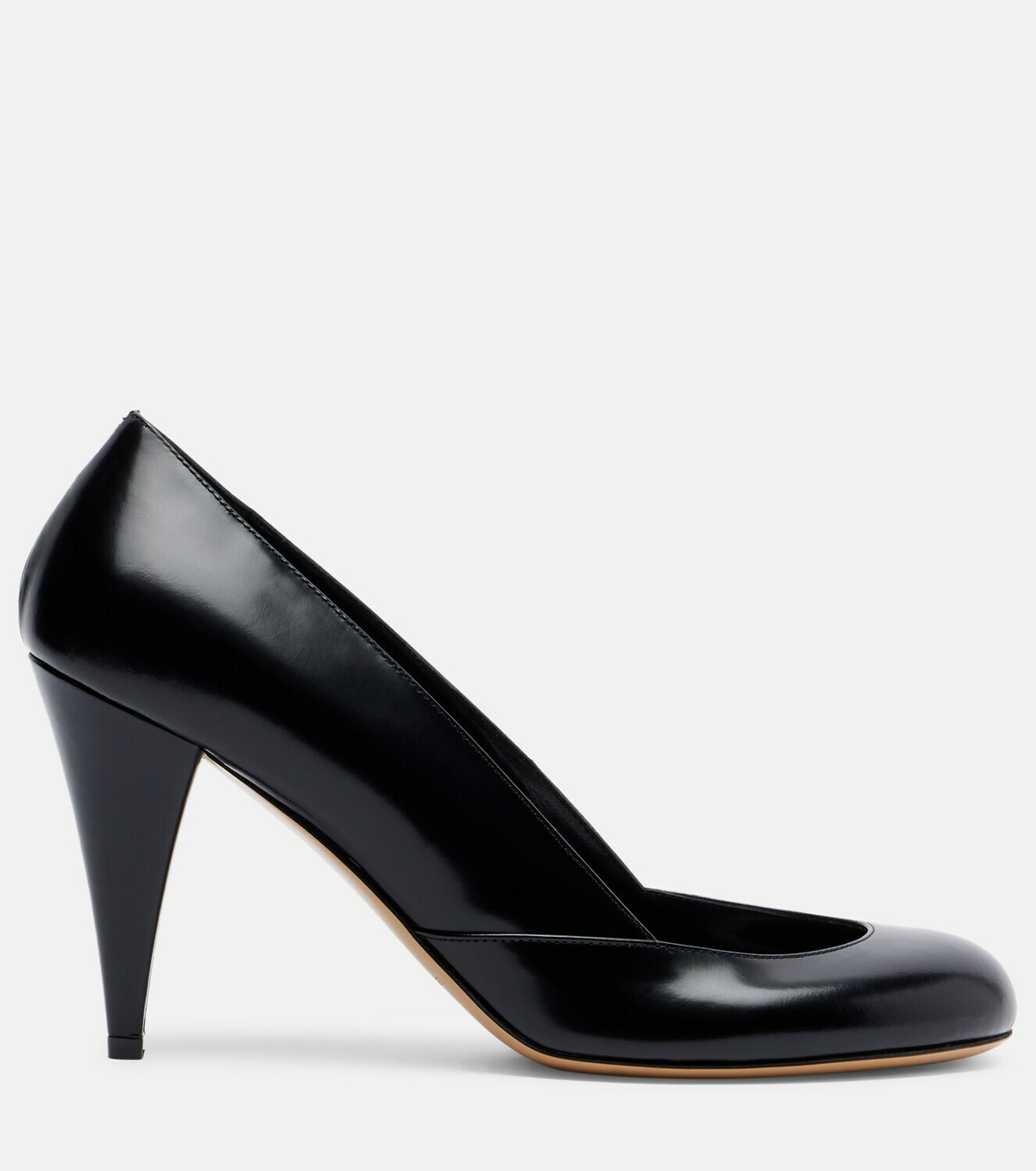 Le Monde Béryl x Kim Sion Sable 95 leather pumps