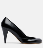 Le Monde Béryl x Kim Sion Sable 95 leather pumps