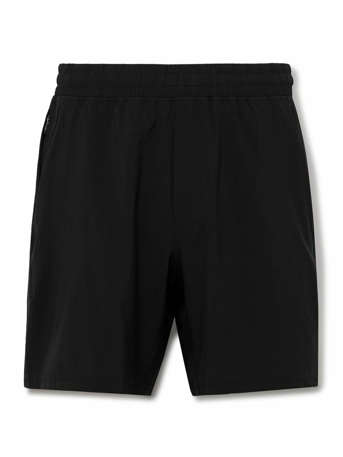 Black Commission 7” jersey shorts, Lululemon