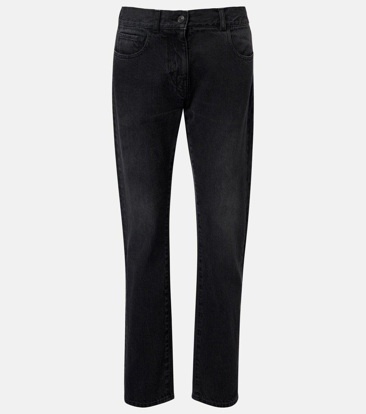The Row Booker low-rise straight jeans