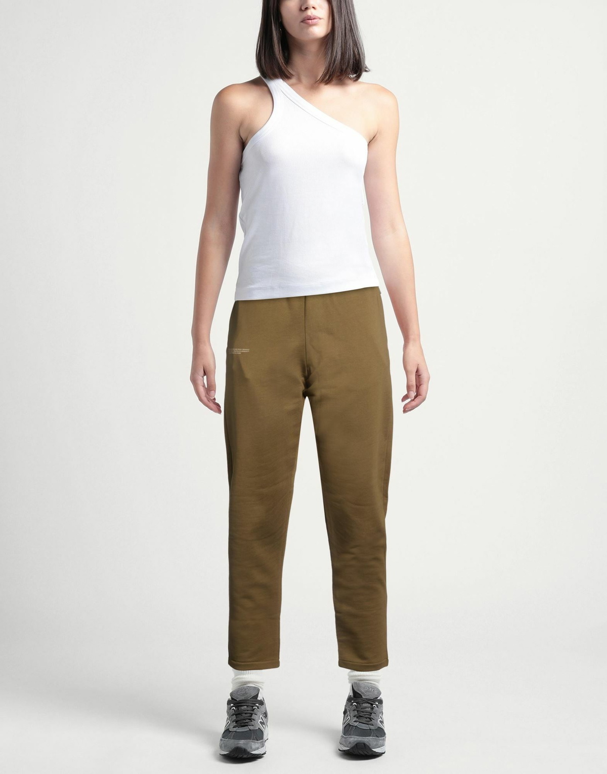 Pangaia Womens Pants in Military green