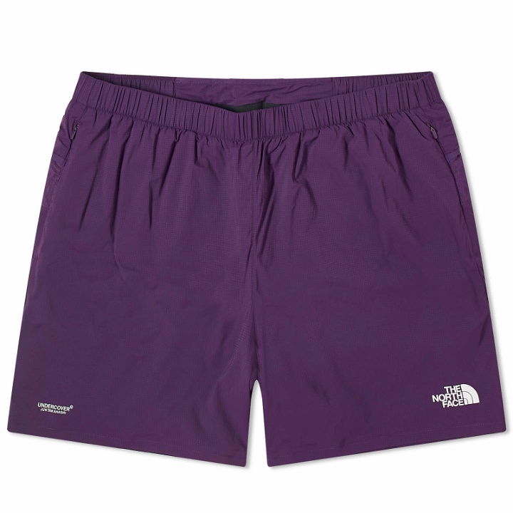Photo: The North Face Men's x Undercover Performance Running Shorts in Purple Pennant