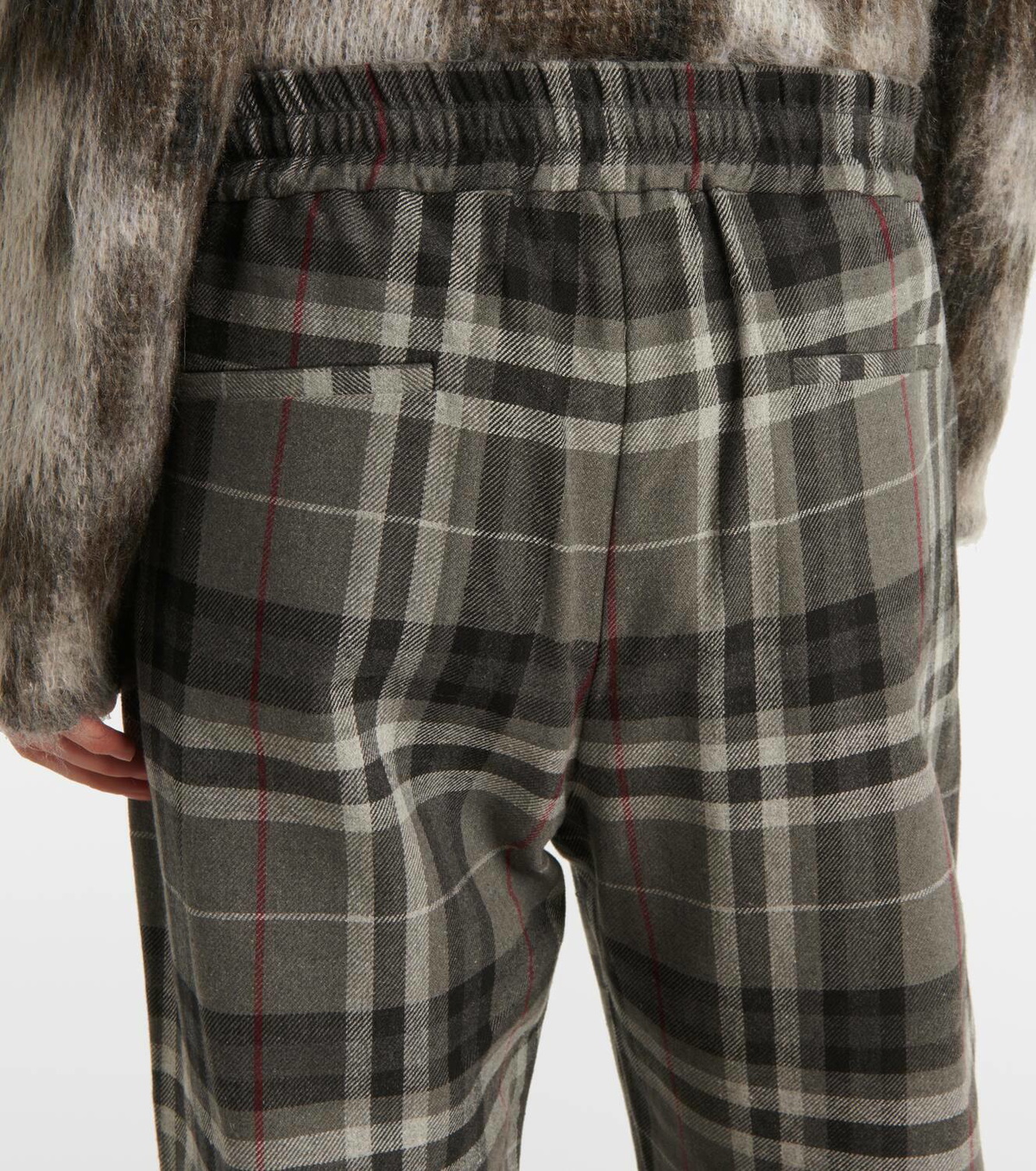 The Attico Cotton-blend sweatpants