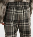 The Attico Cotton-blend sweatpants