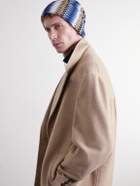 Missoni - Striped Crochet-Knit Wool-Blend Beanie - Blue