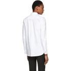 Pierre Balmain White Military Shirt
