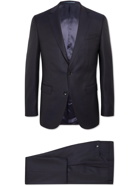 HUGO BOSS - Novan6/ Ben2 Slim-Fit Virgin Wool Suit - Blue