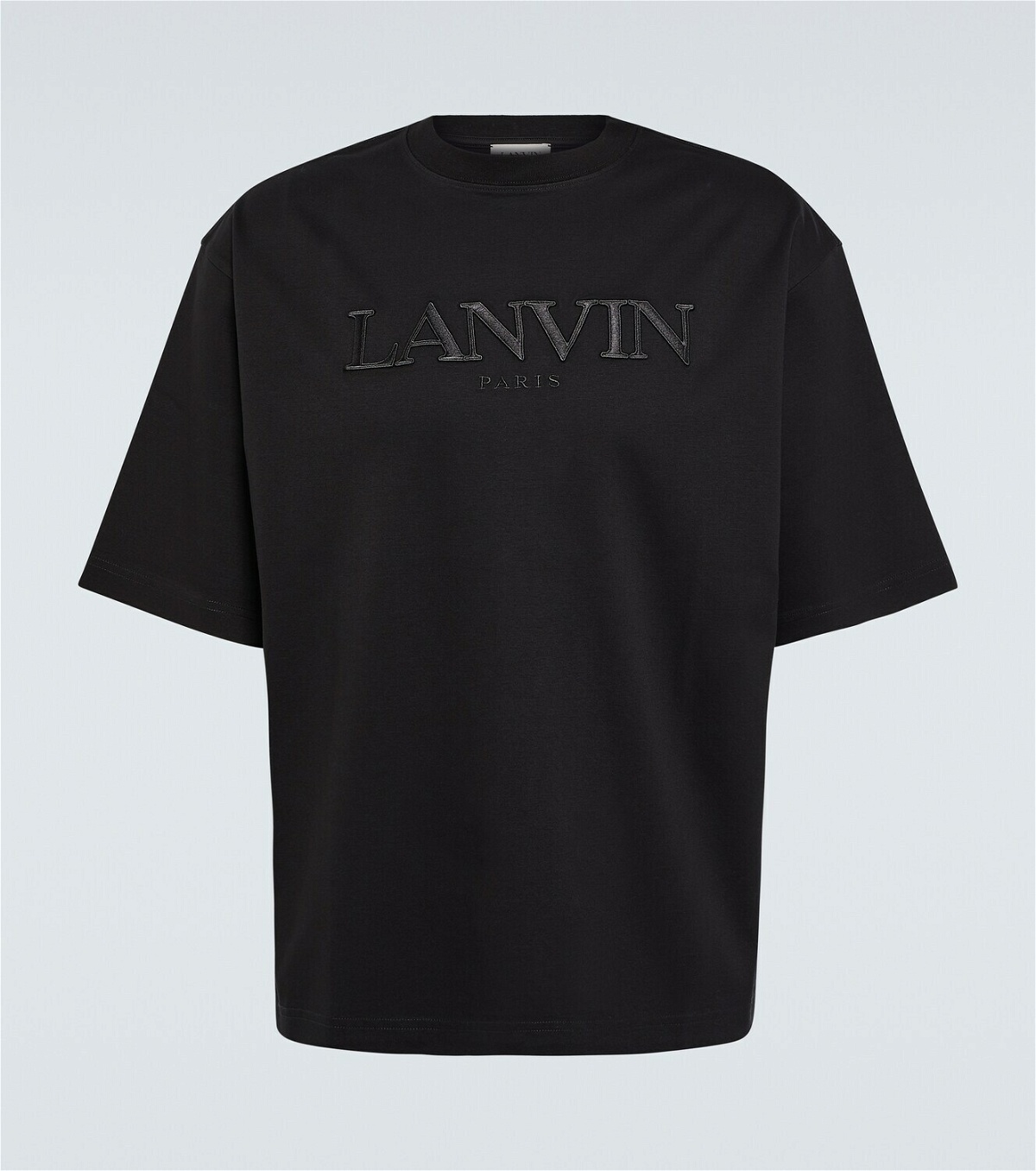 Lanvin Logo embroidered cotton T-shirt Lanvin