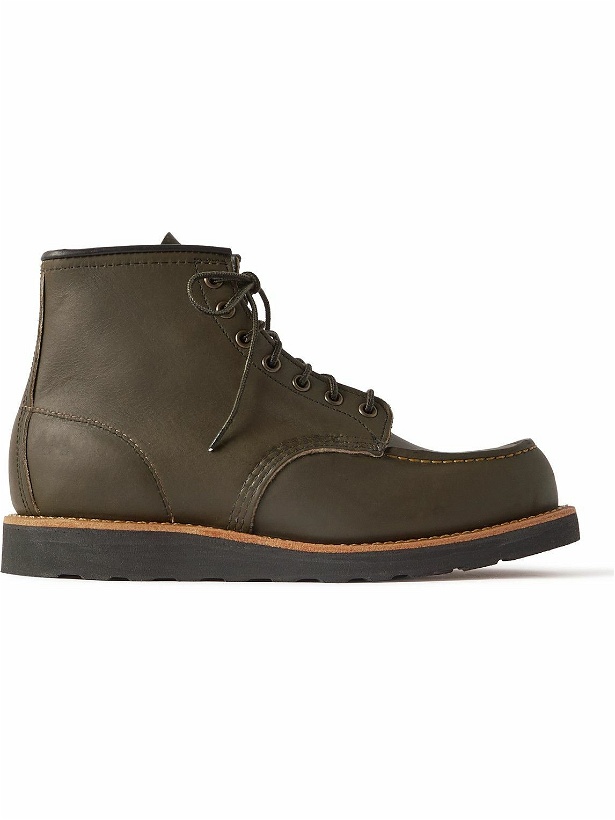 Photo: Red Wing Shoes - 8849 6-Inch Classic Moc Leather Boots - Green