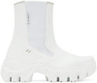 Rombaut White Boccaccio II Chelsea Boots