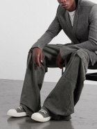 DRKSHDW by Rick Owens - Ramones Denim Sneakers - Gray