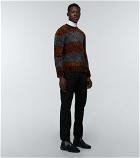 Raf Simons - Striped wool-blend sweater