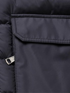 Moncler - Fazzon Logo-Appliquéd Quilted Shell Down Jacket - Blue