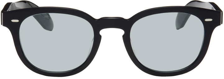 Photo: Oliver Peoples Navy N. 02 Sunglasses