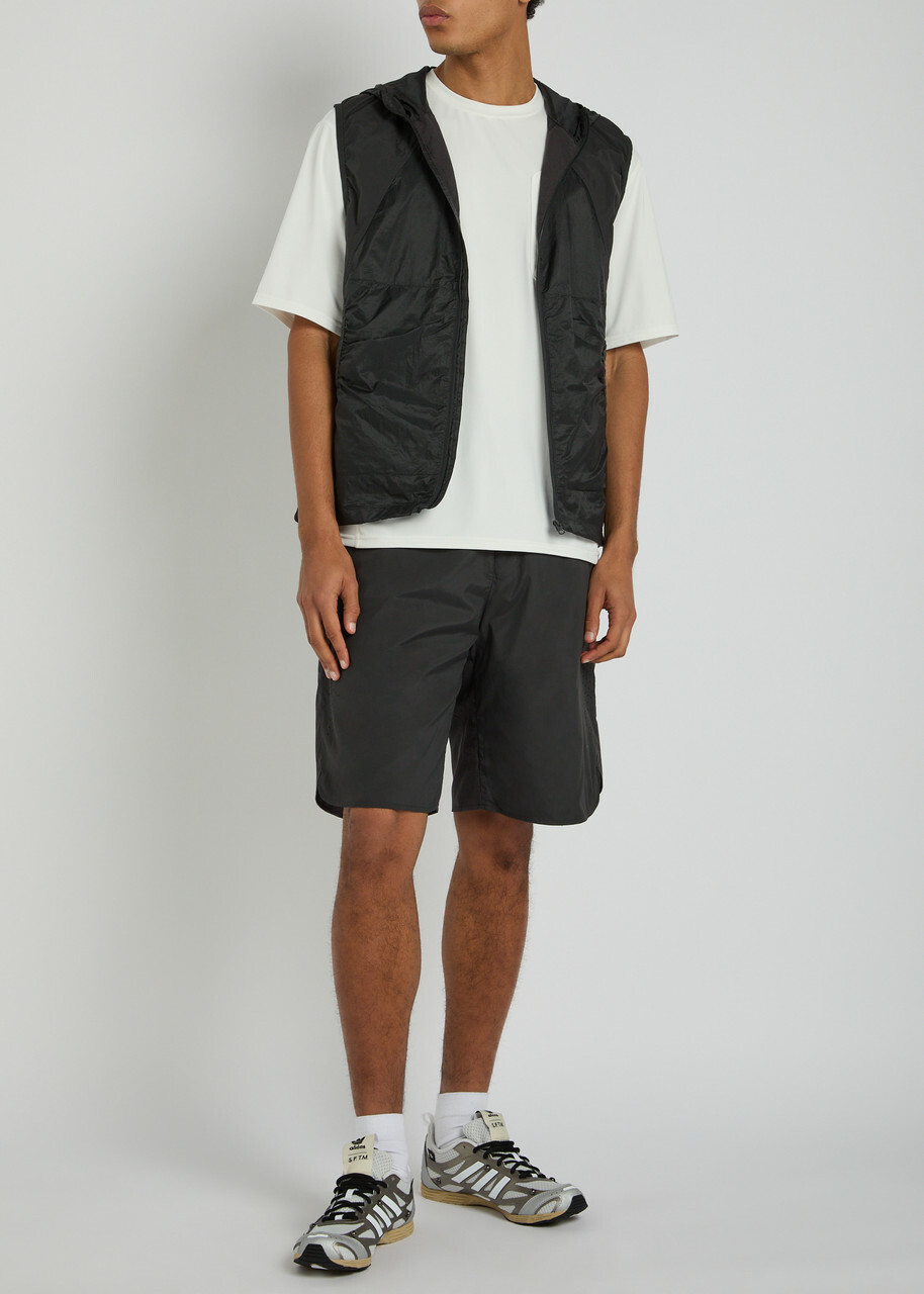 Hiking Patrol Orbit LT Hooded Nylon Vest Black