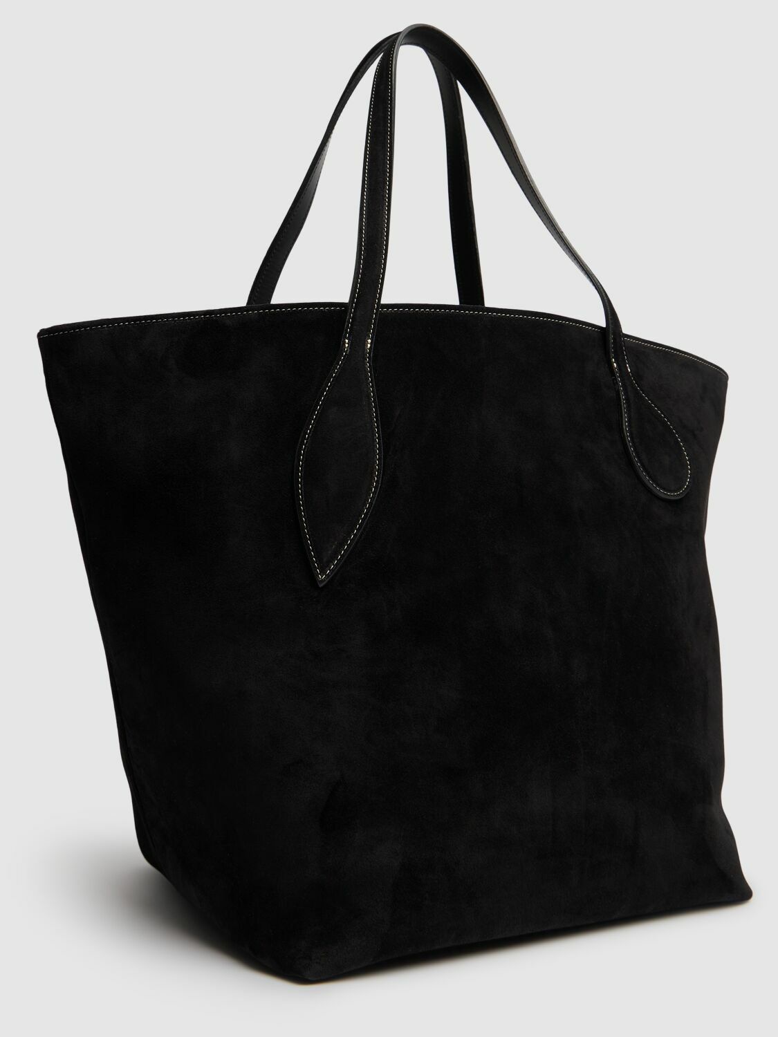 LITTLE LIFFNER Sprout Suede Tote Bag