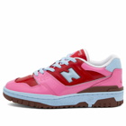 New Balance BB550YKC Sneakers in Team Red