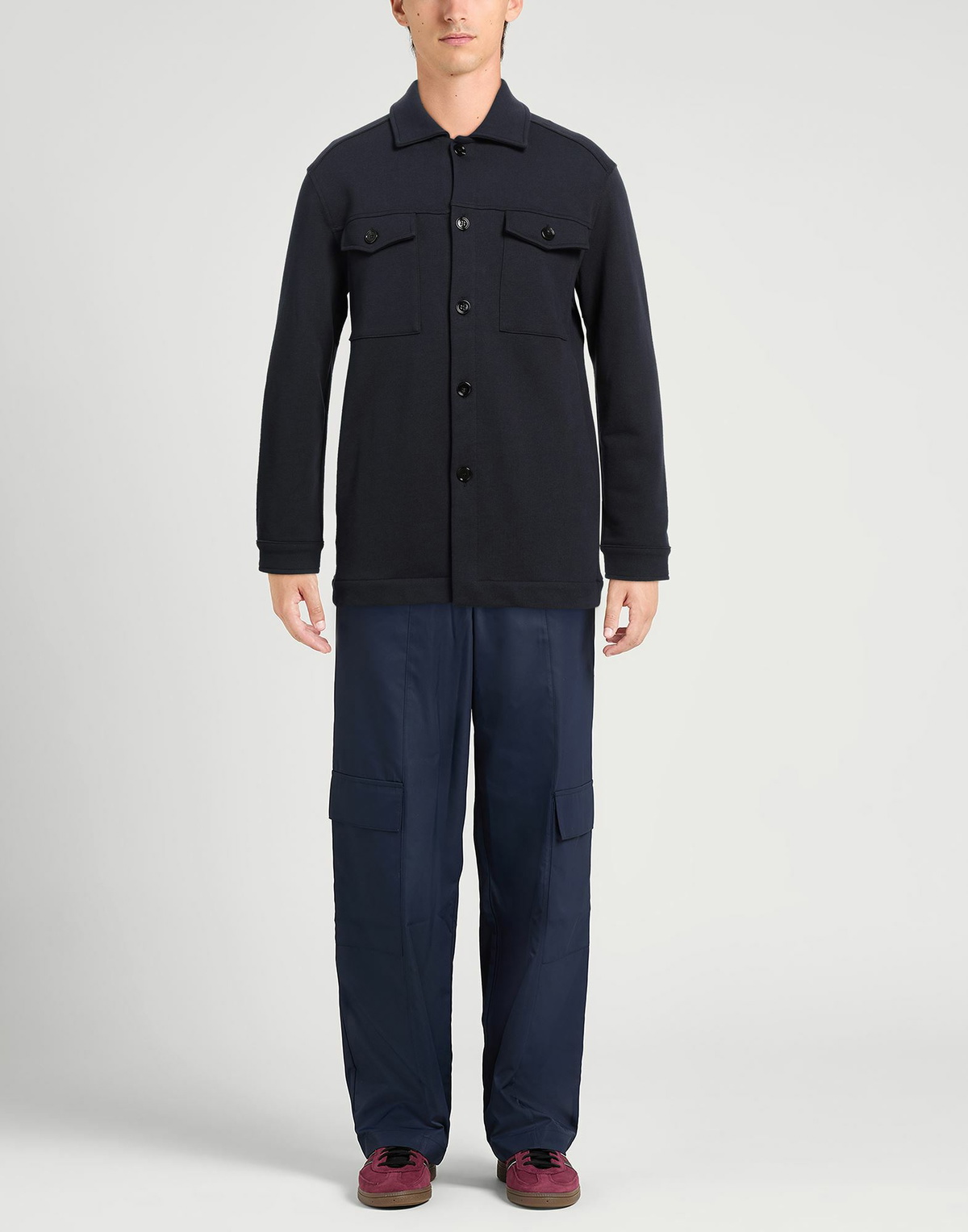 Dondup Mens Shirt Midnight in Blue