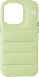 Urban Sophistication Green 'The Puffer' iPhone 14 Pro Case