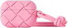 Bottega Veneta Pink Intreccio AirPods Pro Case