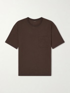 LEMAIRE - Cotton and Linen-Blend Jersey T-Shirt - Brown