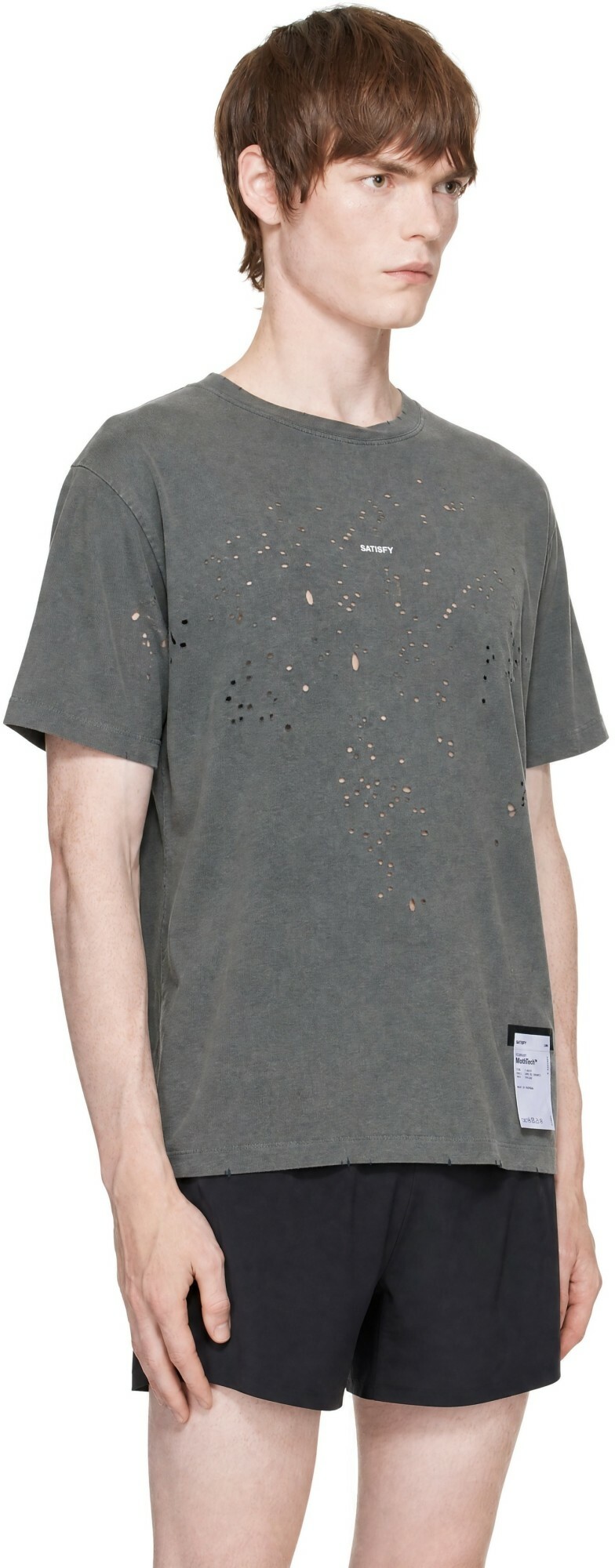Satisfy Gray MothTech T-shirt