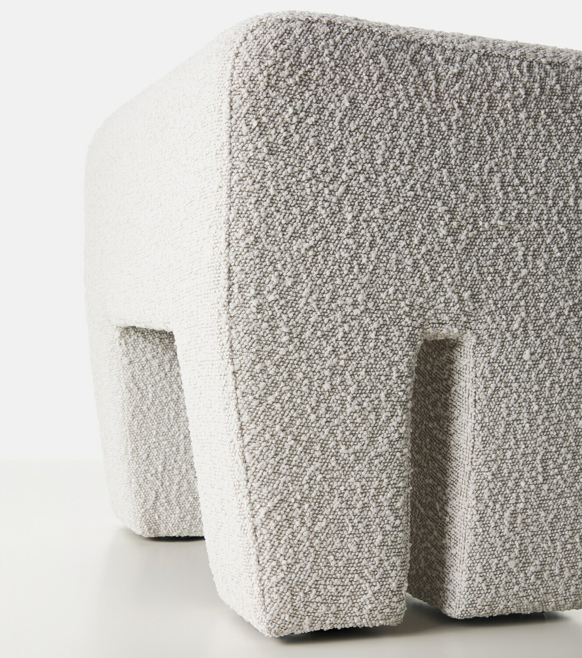 101 Copenhagen Sculpt bouclé stool