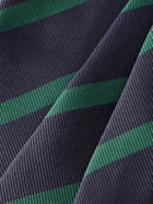 Drake's - 7cm Striped Silk Tie