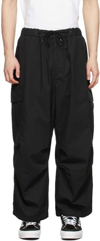 Photo: Neighborhood Black Wide Cargo/C-PT Trousers