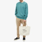 Maison Kitsuné Men's Palais Royal Shopping Bag in Ecru