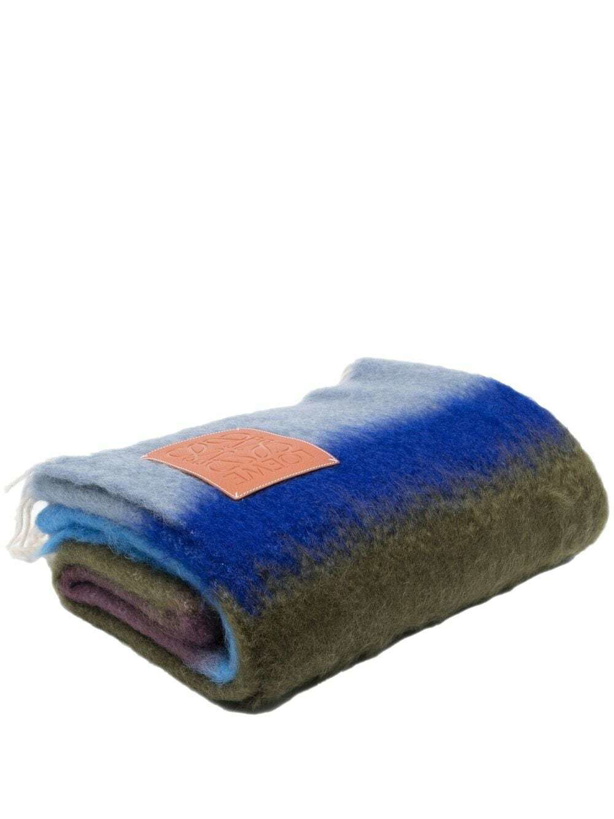 Photo: LOEWE - Striped Wool Blanket